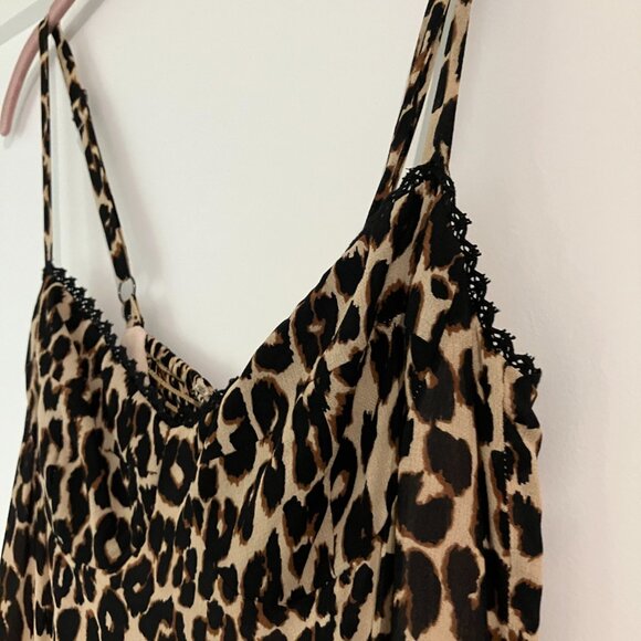 Reformation Felda Dress in Leo Animal Print Size 6 - Picture 6 of 15